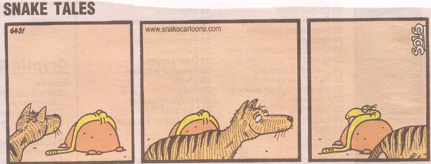 Snake Tales Thylacine Cartoon